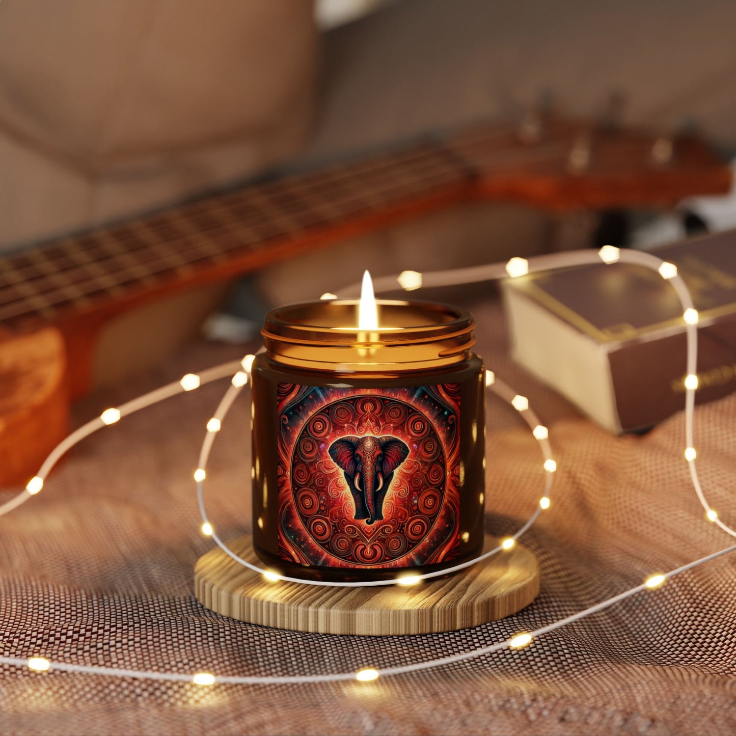 Root Chakra Candle – Grounding & Stability