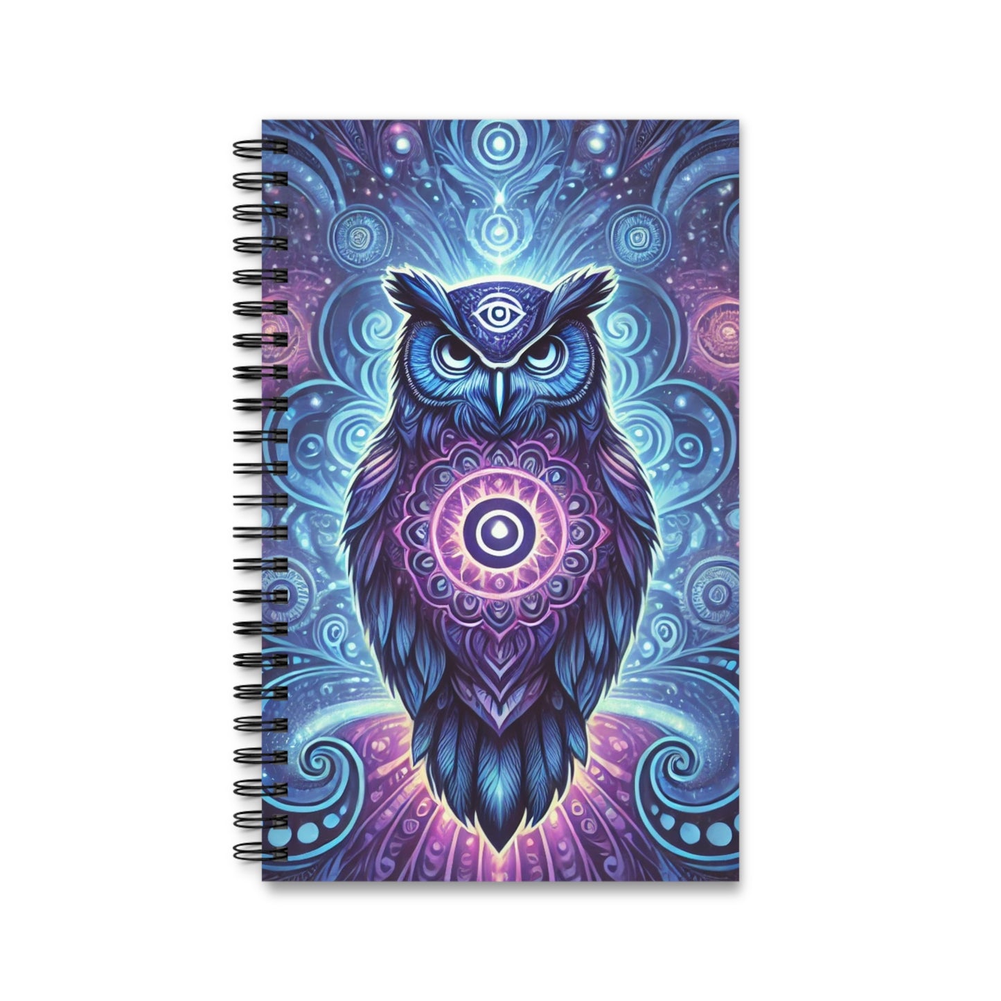 Third Eye Chakra Eagle Spiral Journal