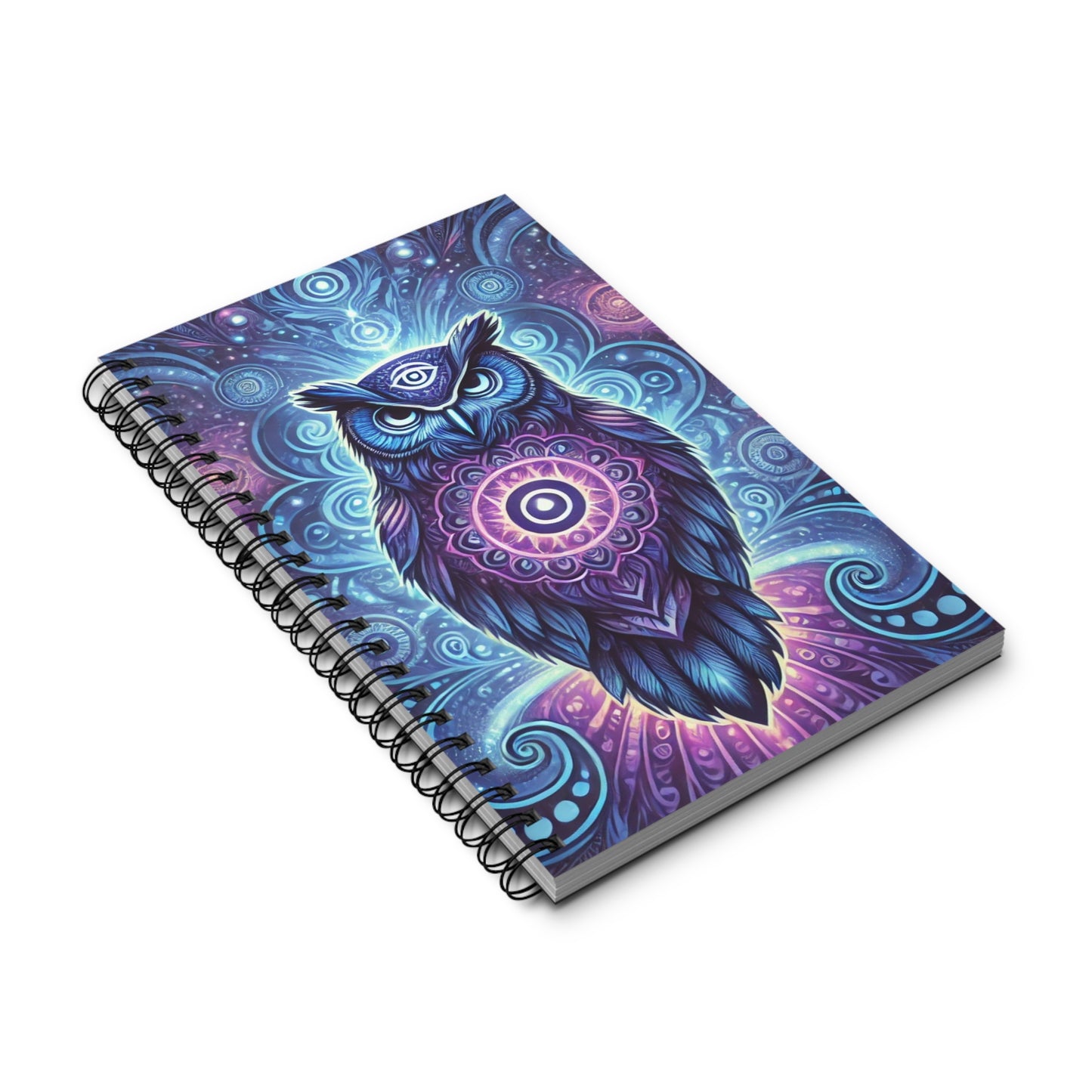 Third Eye Chakra Eagle Spiral Journal