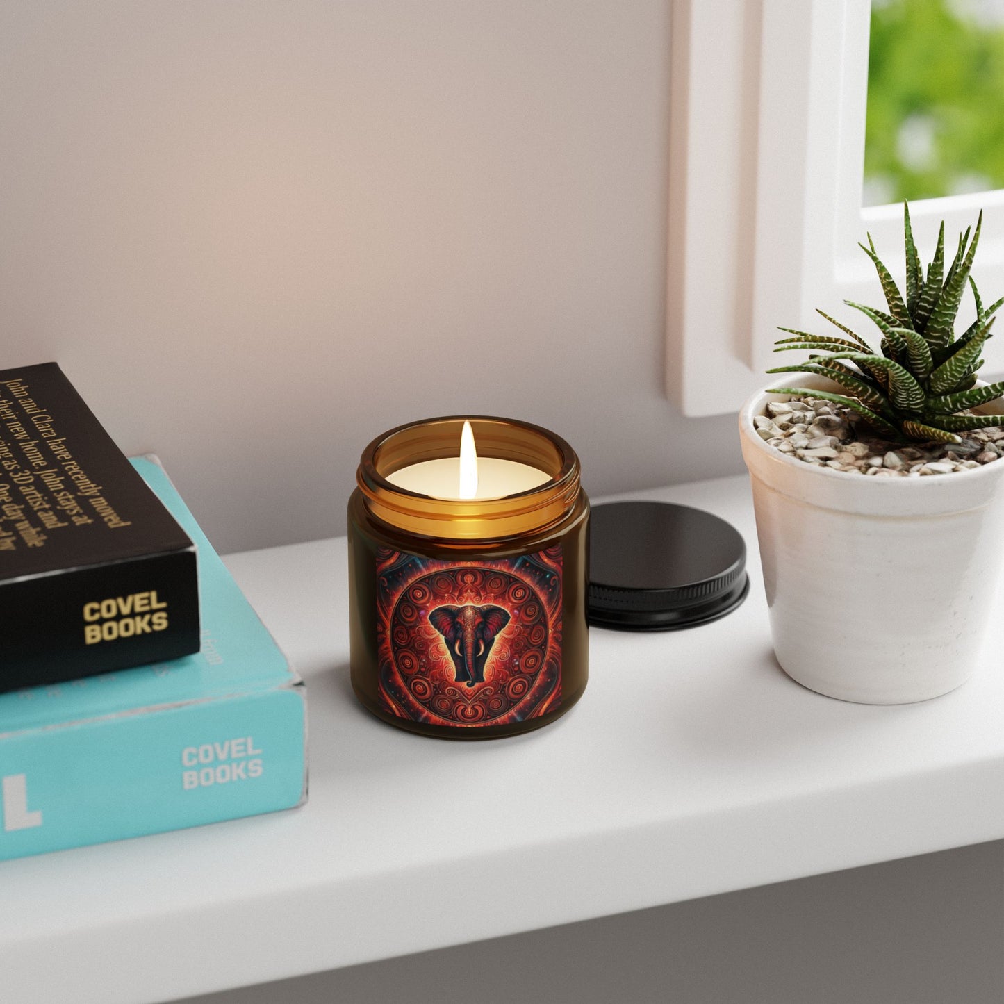 Root Chakra Candle – Grounding & Stability
