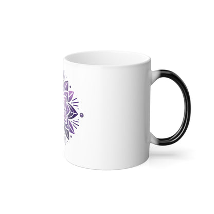 Color Morphing Crown Chakra Mug