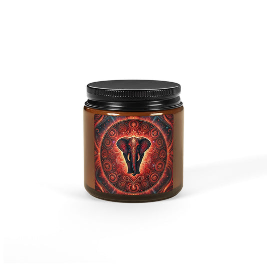 Root Chakra Candle – Grounding & Stability