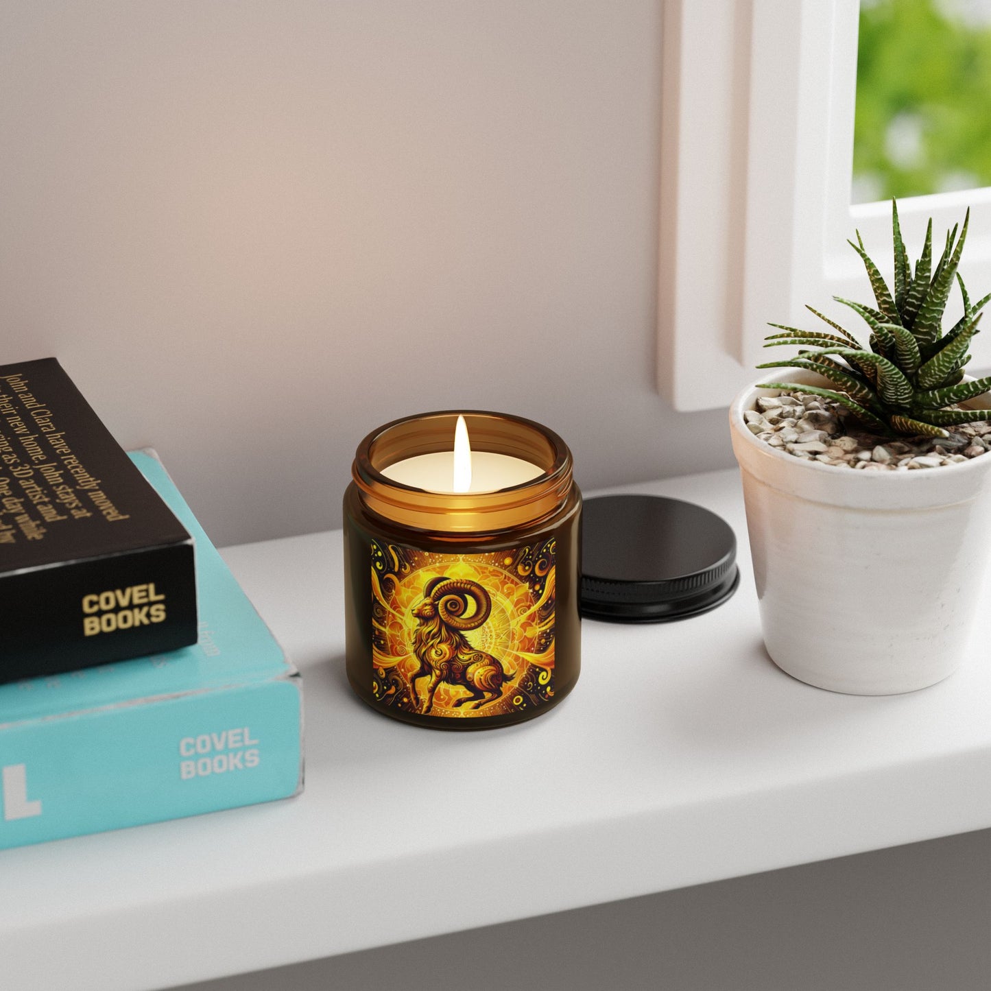 Solar Plexus Chakra Candle – Confidence & Empowerment