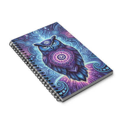 Third Eye Chakra Eagle Spiral Journal