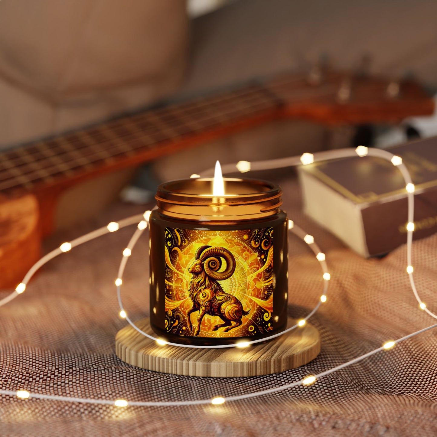 Solar Plexus Chakra Candle – Confidence & Empowerment