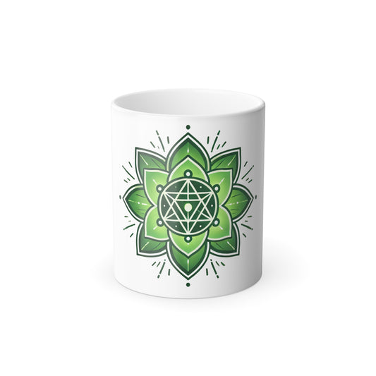 Color Morphing Heart Chakra Mug