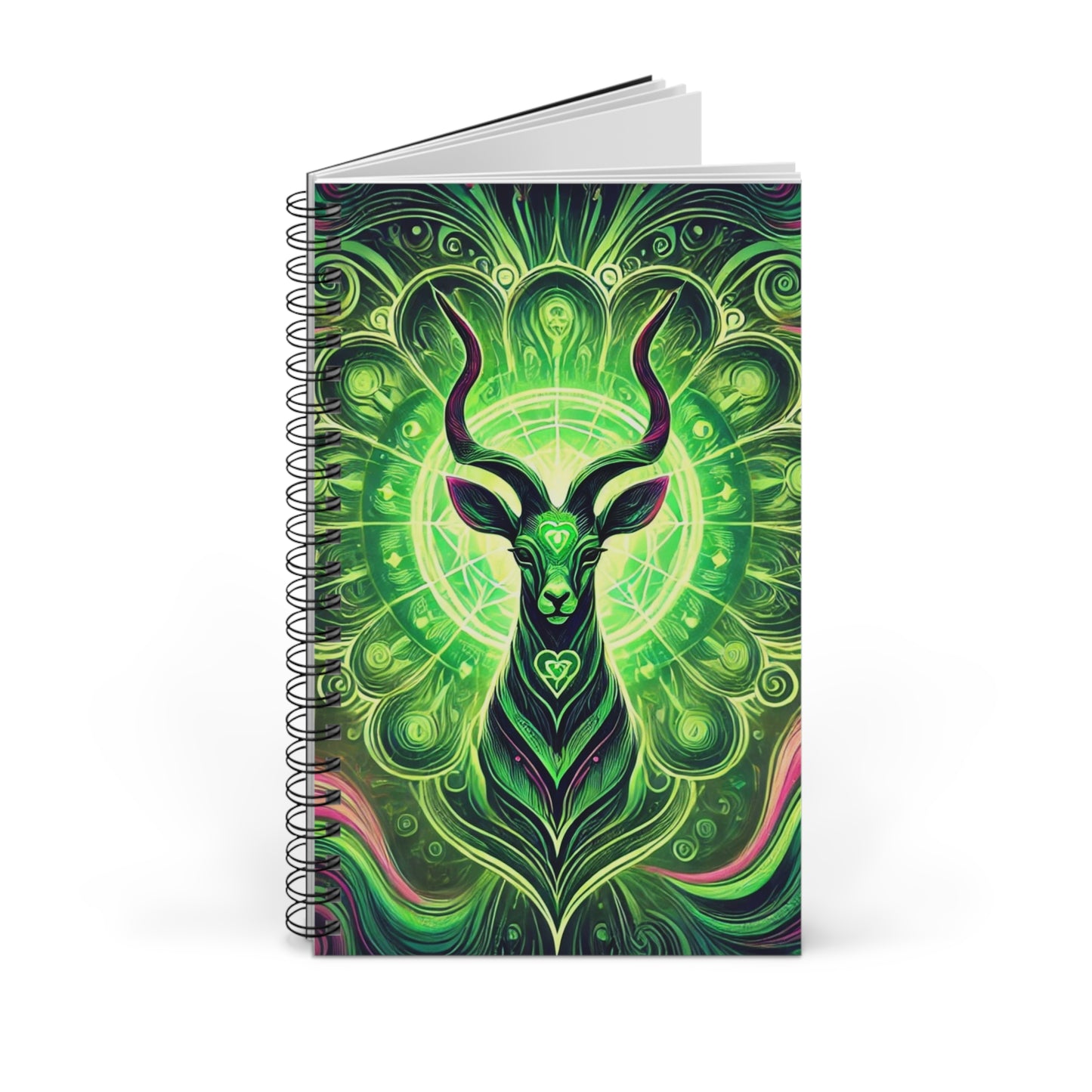 Heart Chakra Antelope Spiral Journal